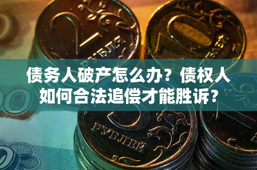 武汉债务人破产怎么办？债权人如何合法追偿才能胜诉？