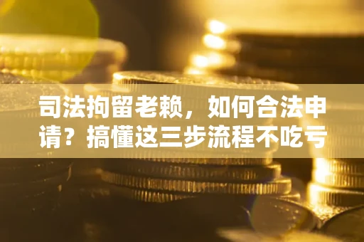 武汉司法拘留老赖，如何合法申请？搞懂这三步流程不吃亏！