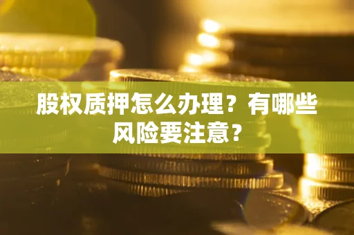 武汉股权质押怎么办理？有哪些风险要注意？