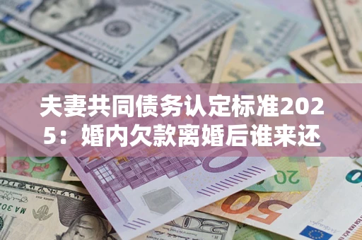 武汉夫妻共同债务认定标准2025：婚内欠款离婚后谁来还？