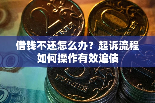 武汉借钱不还怎么办？起诉流程如何操作有效追债