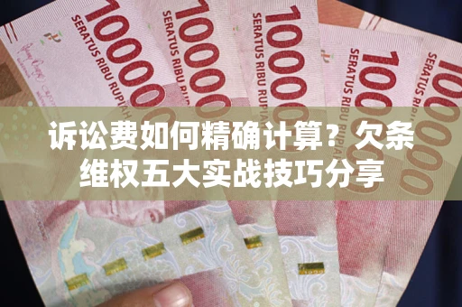 武汉诉讼费如何精确计算？欠条维权五大实战技巧分享